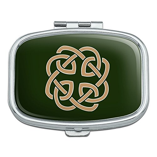 Celtic Knot Love Eternity Rectangle Pill Case Trinket Gift Box