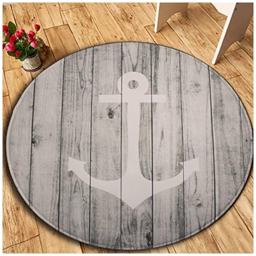 Round Nautical Area Rugs Standard Pedestal Sink