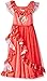 Disney Girls' Little Princess Fantasy Nightgown, Elena of Avalor - Deep Red, 4