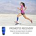 ROXOFIT Calf Brace for Torn Calf Muscle and Shin Splint Pain Relief - Adjustable Neoprene Compression Support Wrap for Lower Leg Tibia Injury, Strain, Tear - Runners Sleeve for Men and Women
