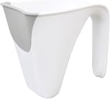 Shnuggle Bath Rinse Jug Soft Rim Hair Rinsing Cup White Grey