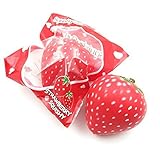 Jumbo Squishies - Slow Rising Squishy, Strawberry Kawaii, Cute Toy