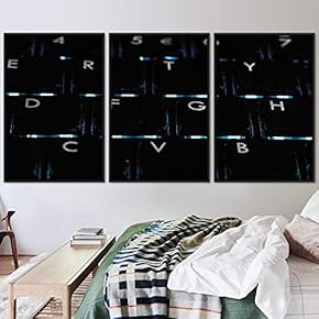 signwin 3 Piece Framed Canvas Wall Art Abstract...