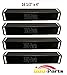 Hongso 16 1/2 Inch Porcelain Steel Heat Shield, Grill Burner Cover Replacement Parts for Charbroil 463211511 463211512 463211513 463211514, Master Forge, IGS, Uniflame Models
