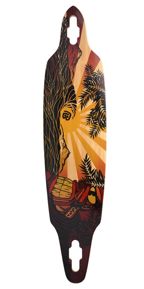 Skateboard Deck - Blank Long Board Deck for Adults and Teens, Plain and Graphic Bamboo Decks