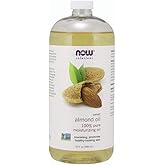 NOW Foods Solutions, Sweet Almond Oil, 100% Pure Moisturizing Oil, Promotes Healthy-Looking Skin, Unscented Oil, 32-Ounce