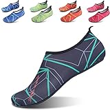 Womens and Mens Classic Barefoot Water Sports Skin Shoes Aqua Socks for Beach Swim Surf Yoga Exercise