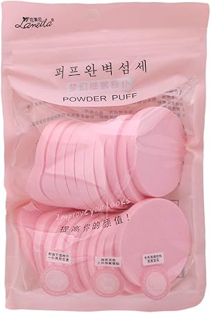 Amazon Sunninko メイクパフ スポンジ メイク用パフ 円形 メイクアップスポンジ ファンデーションパフ 顔面マッサージ クリーム 柔らかいパフ 弾力 抗菌 衛生 化粧品 コスメ メークアップツール 枚セット 長持ち Sunninko メイク用スポンジ パフ 通販