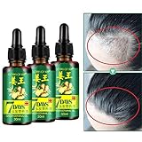 3 PCS Ginger Hair Germinal Essential Oil 30ml by alkcam