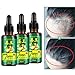 3 PCS Ginger Hair Germinal Essential Oil 30ml by alkcam