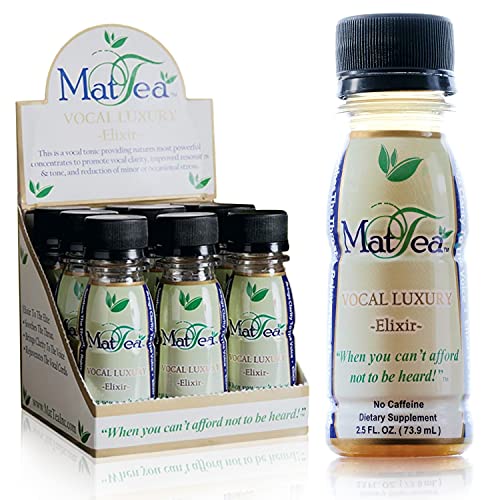 MatTea Vocal Luxury Elixir Throat Tea for Singers I All Natural Sore
