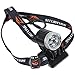 SecurityIng Waterproof Headlight 1800Lm 4 Modes 3 LEDs Headlamp & Bicycle Light + 4400mAh Battery Pack + Charger for Outdoor Sports