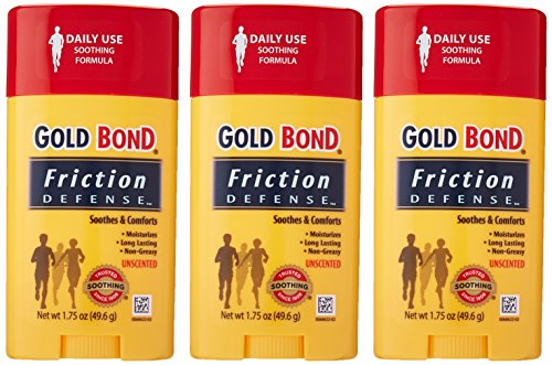 GOLD BOND FRICTION DEFENSE STICK, ANTI CHAFING STICK WITH ALOE TO SOOTHE, COMFORT & MOISTURIZE CHAFED SKIN, 1.75 OZ.