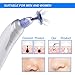 Blackhead Remover Pore Vacuum - 2018 Upgraded Gentle Soft Blackhead Suction Machine Electronic Facial Pore Cleaner Acne Extractor Nose Care Beauty Device with LED Display for Facial Skin Treatment