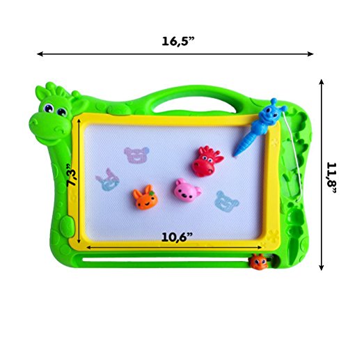 1 Magnetic+Drawing+Board+Kidolino+Stamps