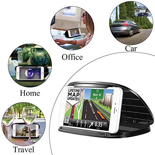 image for DEEGO Car Phone Holder,Dashboard Phone Holder for GPS,Silicone Cell Ph