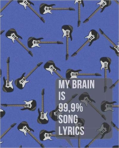 Funny Song Lyric Quotes My Brain Is 99,9% Song Lyrics: Funny Musican Quotes Notes Best Music Lover  Quote Gift Ideas Composition: Karim, Oussama: 9798650751205: Books