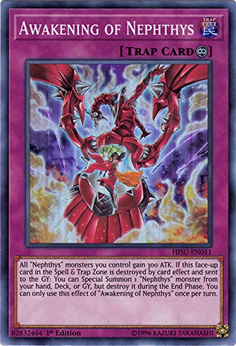 Yu-Gi-Oh! Singles - Awakening of Nephthys - HISU-EN011 - Super Rare - 1st Edition - Hidden Summoners