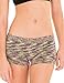 Kalon 6 Pack Women's Nylon Spandex Boyshort Panties (Medium, Sporty Tri-Blend)