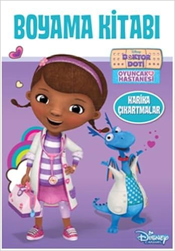 Disney Doktor Doti Oyuncak Hastanesi Boyama Kitabi Harika