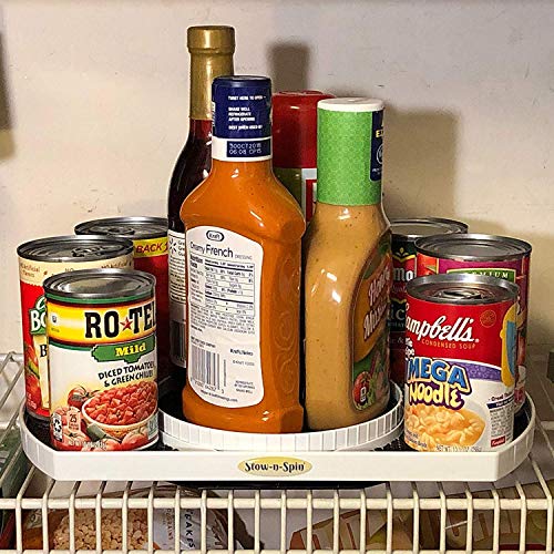 StownSpin Lazy Susan Turntable Spice Rack Organizer Rotating