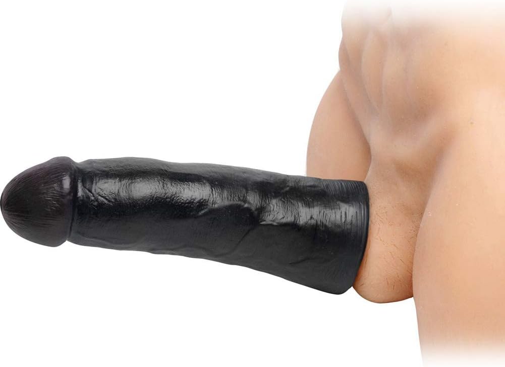 LeBrawn Extra Large Penis Extender Sleeve, Black - Image 4