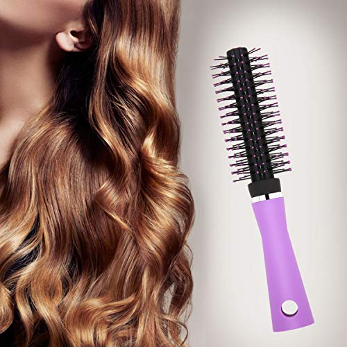 Luxspire Travel Hair Brush Set, Antistatic Round Hair Brushes for
