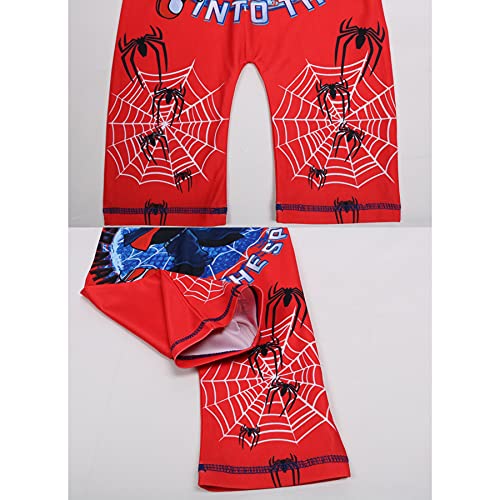 Cosplay Jongen 2 Stuk Badpakken Superheld Spider Man Badmode Kinderen Badpak Cartoon Bodysuit Zwemkleding Meisjes Sport… - Image 7