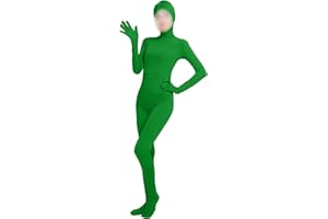 Shinningstar Girls' Women's Full Body Open Face Spandex Unitard Mask Zentai Costume Bodysuit