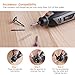 TACKLIFE Rotary Tool 200W Power Variable Speed with Upgraded Flex Shaft, 63 Accessories, 4 Attachments, Carrying Case, Multi-Functional for Around-The-House and Crafting Projects - RTD36AC