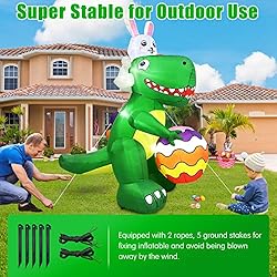 Danxilu 6 FT Easter Inflatables Outdoor