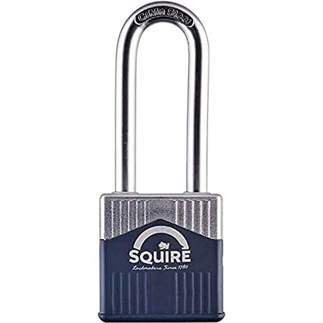 Henry Squire Warrior High-Security Long Shackle 5 Pin Cylinder Padlock, 45 mm (Length) x 26 mm (Width)