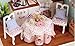 Dollhouse Miniature DIY Wood Kit Dolls House Room with Cover and LED Toy Christmas Gift Birthday Gift Perfect Kitchen