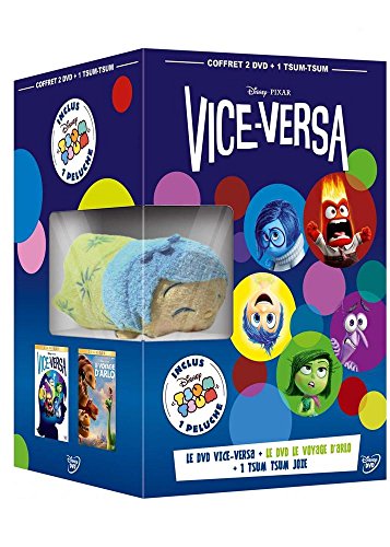 Vice-Versa + Le Voyage D'arlo - + 1 Peluche Tsum Tsum De Joie