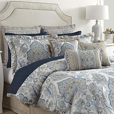 Croscill Emery Queen Comforter Multi Amazon Com Au Home