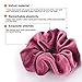 SEVEN STYLE 12 Pcs Premium Korean Velvet Hair Scrunchies Hair Bands Scrunchy Hair Ties Ropes Scrunchie for Women or Girls Hair Accessories with collection bags (12 PCS Korean Velvet Scrunchies)
