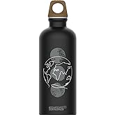 Recycled Metal Water Bottle - Traveller MyPlanet - Made in Switzerland - Carbonated Drinks - Lightweight 20, 34Oz