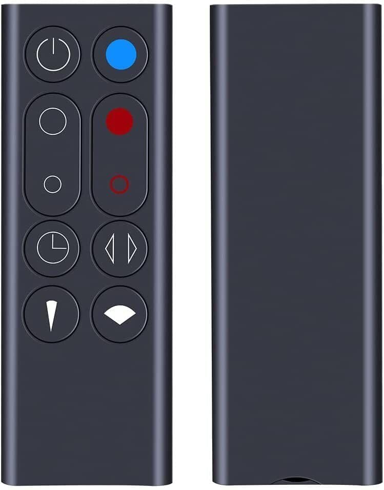 PZL Replacement for Dyson AM09 Hot + Cool Tower Fan Heater Remote Control - No Battery, Black