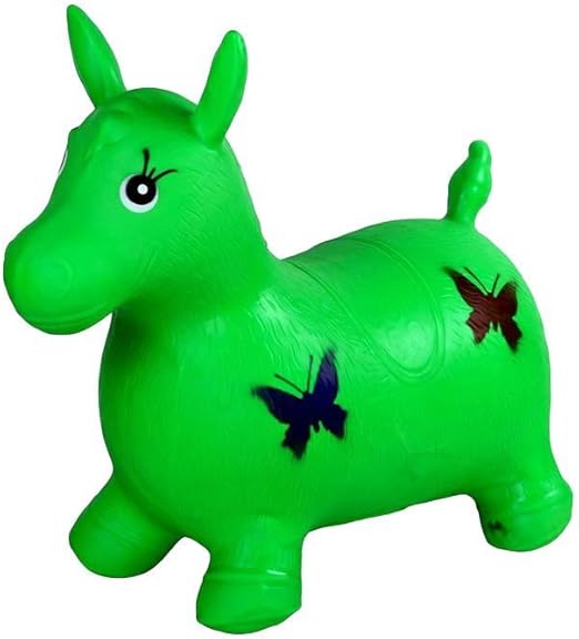 rubber rocking horse