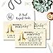 Hadley Designs 25 Books For Baby Shower Request Cards-Giraffe Baby Shower Invitation Inserts, Book Request, Guest Book Alternative, Bring A Book Instead Of A Card, Baby Shower Book Request