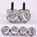 4 Pcs Separate Chrome LICENSE PLATE FRAME Bolt Screws For Jaguar