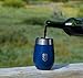 Summit Outdoor Wine Glasses, Vacuum Insulated Wine Tumbler With Lid, Stemless Metal Cup Design, Stainless Steel, Unbreakable, Shatterproof, Portable, Set of 2, Home, Travel or Camping. NEW SLIDING LID