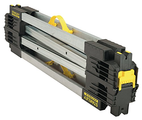 Stanley Fmst1-75763 Paire De Tréteaux Pliable Gamme Fatmax -Haute Capacité De Charge - 900 Kg/Paire - Pieds En Métal, Rabattables - Poignée De Transport