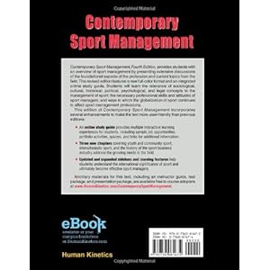 Contemporary Sport Management With Web Study Guide-4th Edition