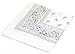 Soophen Paisley One Dozen Cowboy Bandanas (White 22 X 22 in , 12-Pack)
