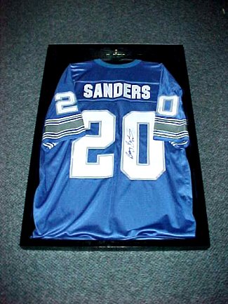 Baseball, Hockey, Basketball, Football Jersey Display Case Wall Shadow Box, 98% UV Protection Door