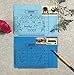 SKATAN Envelope Addressing Guide, 2 Stencil Templates-in-1, fits a Wide Range of Envelopes