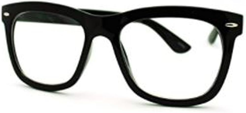 oversized nerd glasses