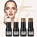 Focallure 4pcs 4 Colors Highlighting Pen Makeup Stick Concealer Powder Contour Palette Cosmetic Tool