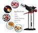 Culinary Torch, LEOKOR Kitchen Torch - Best Creme Brulee Troch - Home Chef Professional Grade Cooking Torch - Butane Torch with Double Flames
